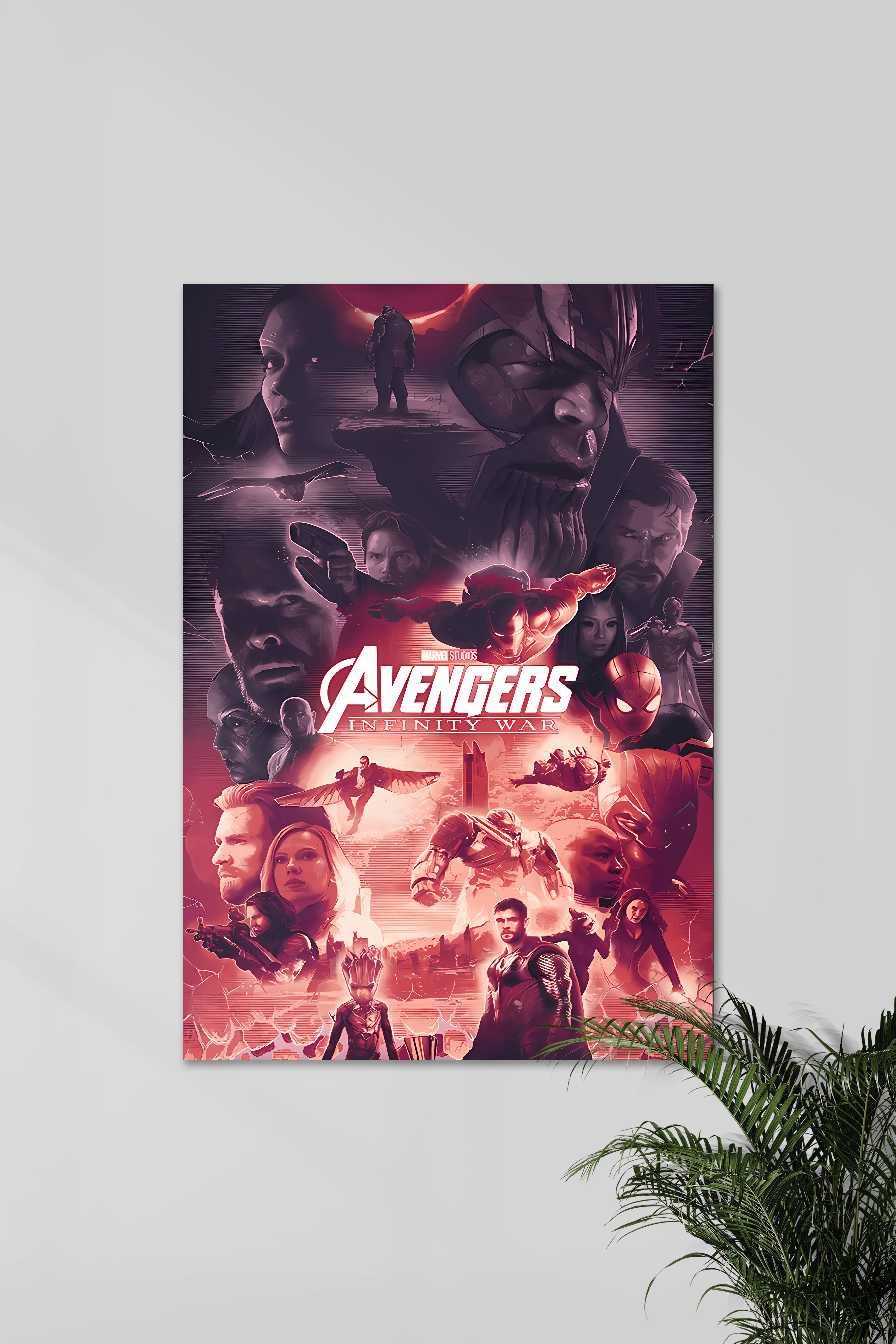 Avengers Infinity War | Concept Art | MCU | Movie Poster – Posterized