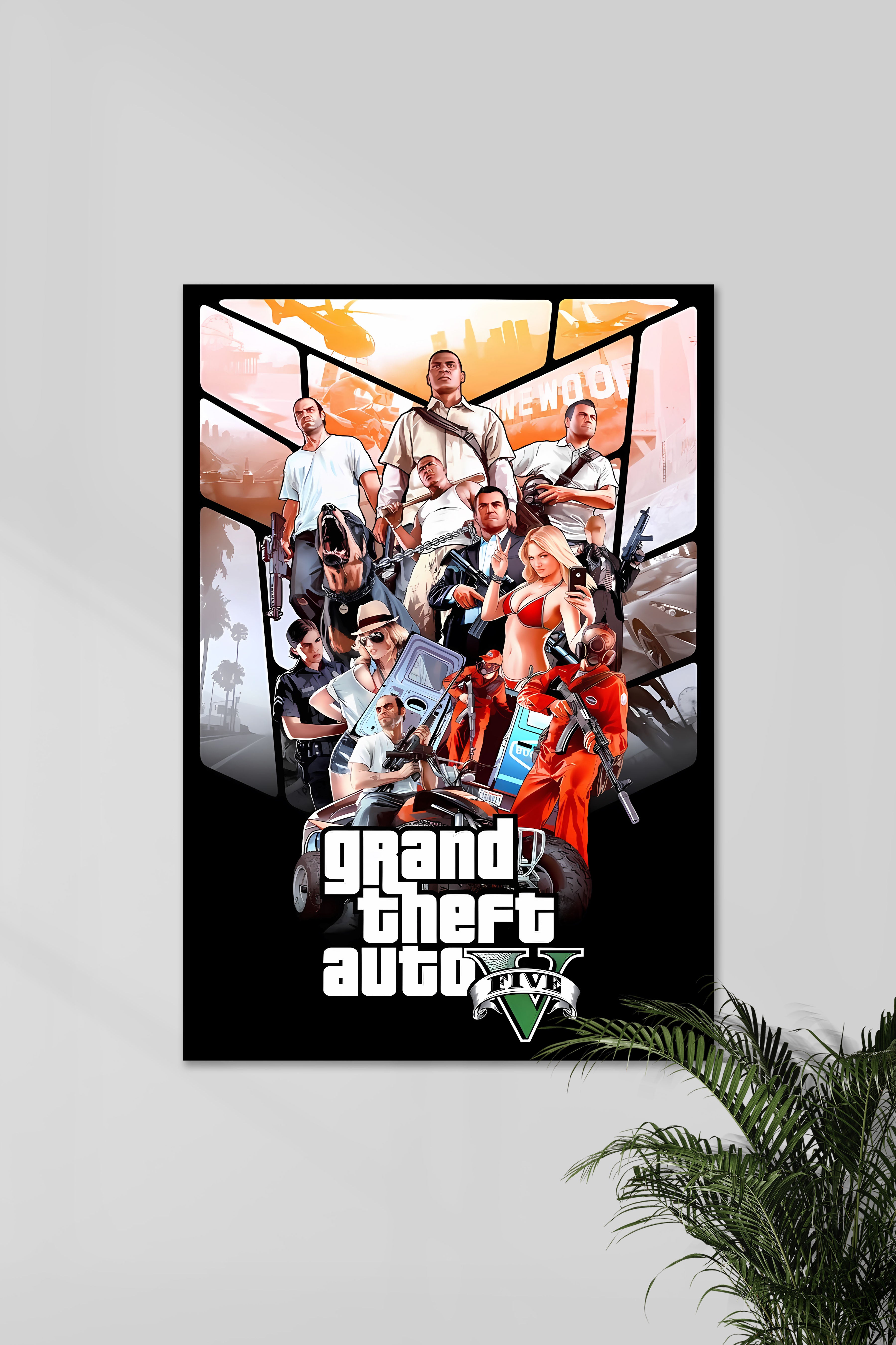 GTA V | GTA | GAME POSTERS – Posterized