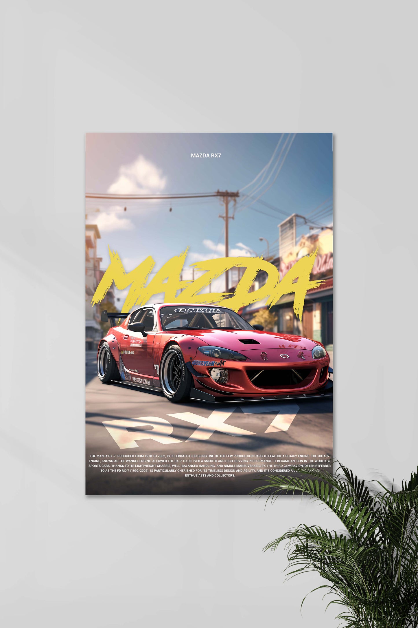 MAZDA RX7 | CONCEPT CARS #04 | CAR POSTERS