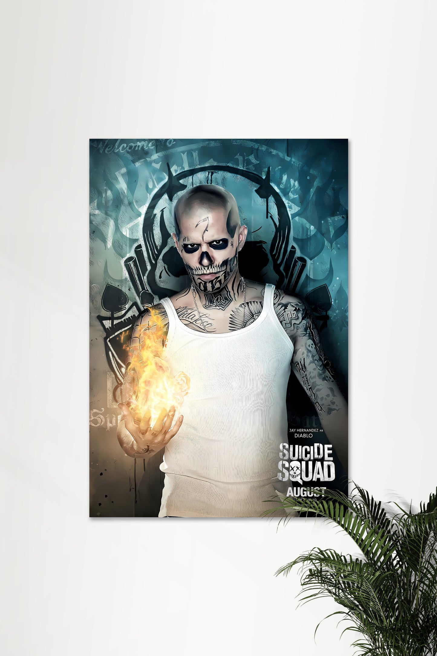 DIABLO X JAY HERNANDEZ | Sucide Squad | DCU  Poster