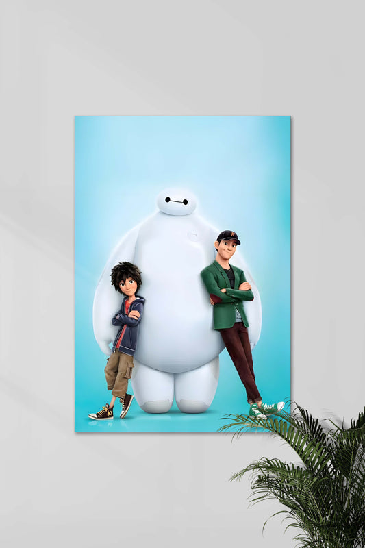 THE TRIO | BIG HERO 6 | Disney Movie Poster