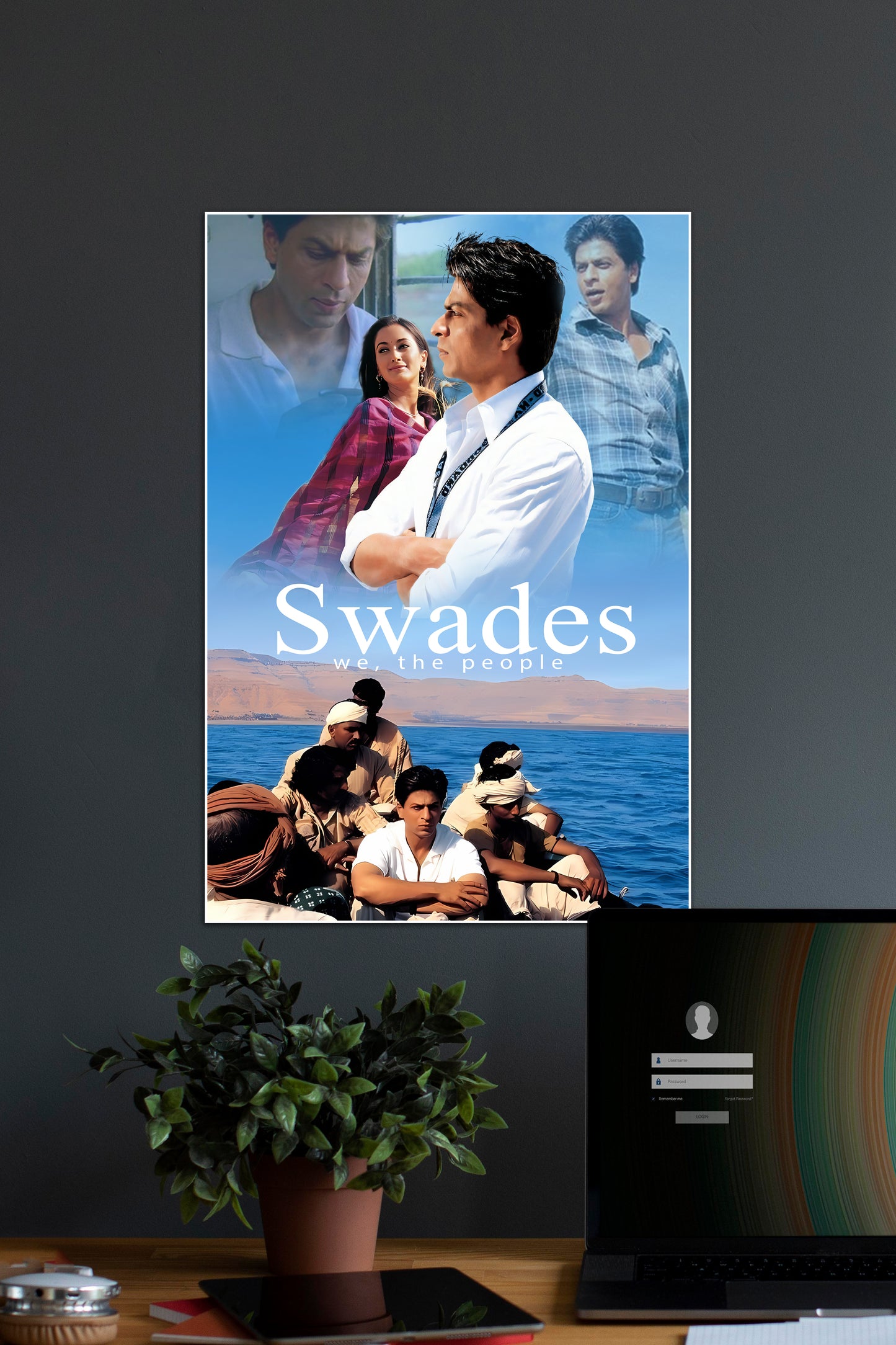 Swades | SRK | Bollywood Movie Poster