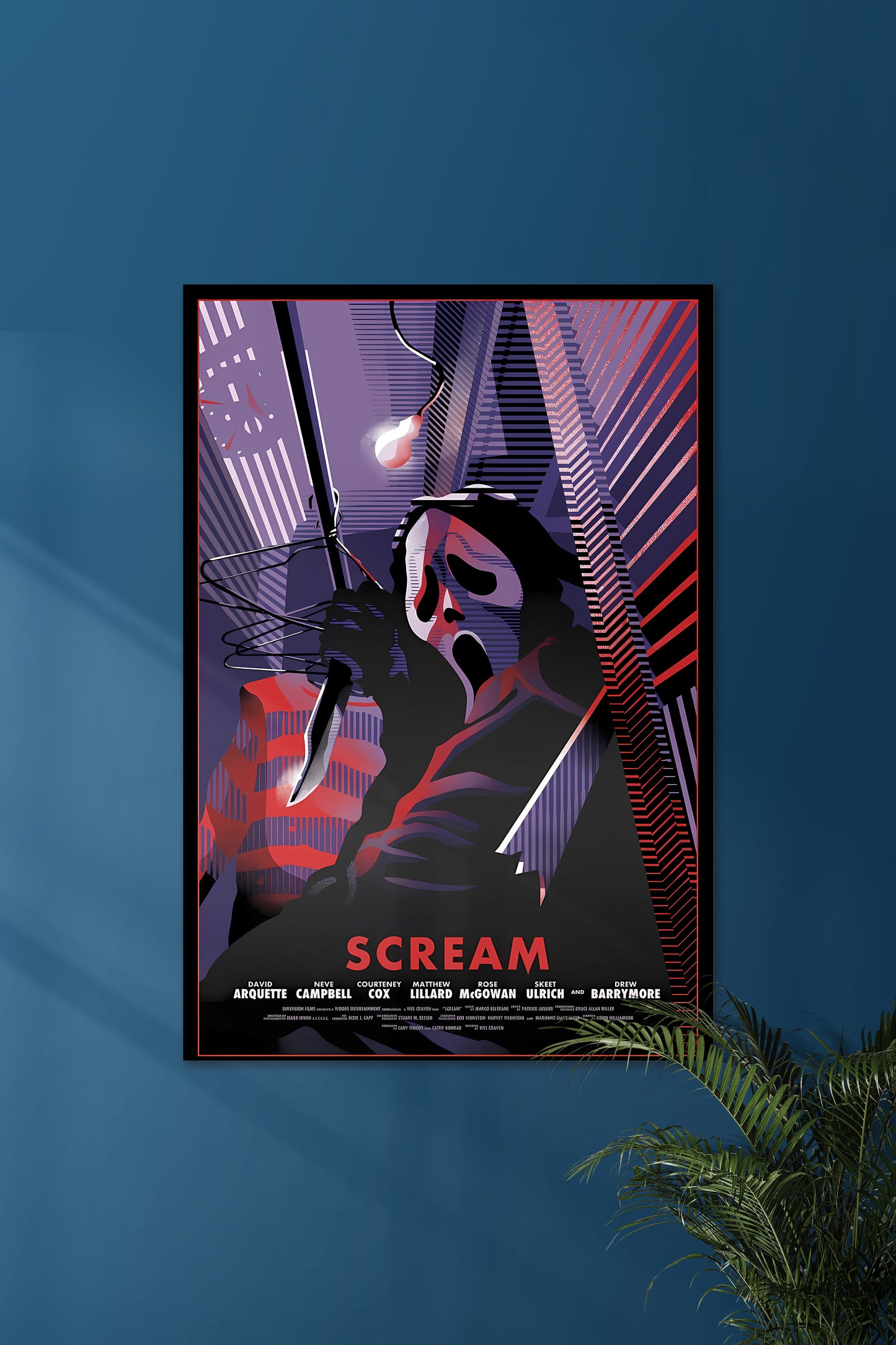 SCREAM #01 | Neve Campbell | Horror Movie Poster