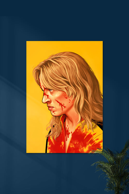 THE BRIDE POTRAIT| KILL BILL | MOVIE POSTERS