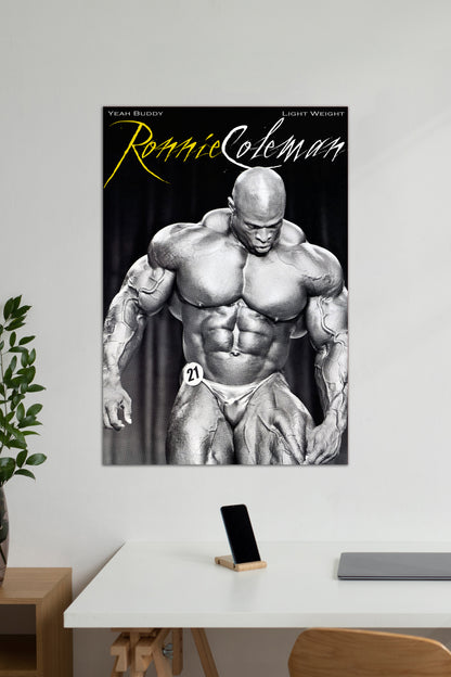 Ronnie Coleman | Gym | Motivational Poster