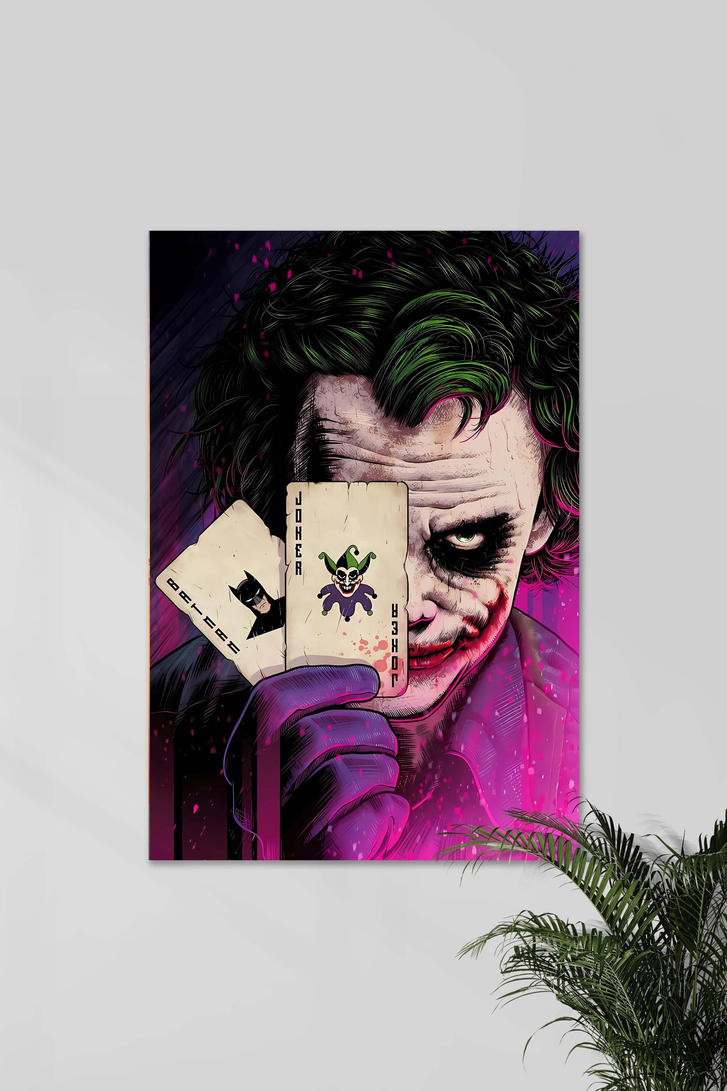 JOKER X NEON | THE DARK KNIGHT| DCU POSTER