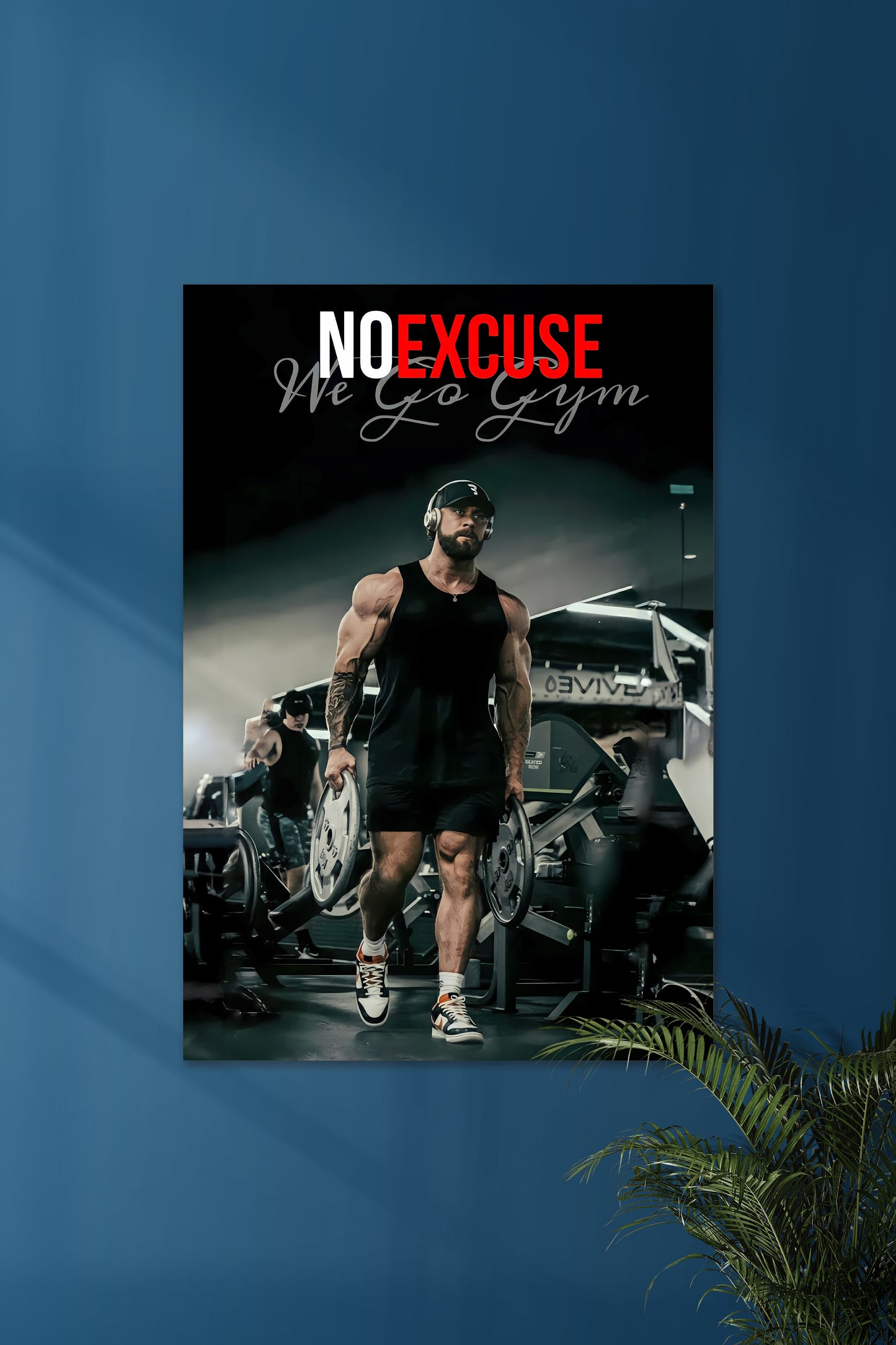 No Excuse | Gym | Motivation Poster