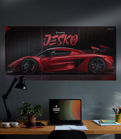 Koenigsegg Jesko | CAR SET | PACK OF 3