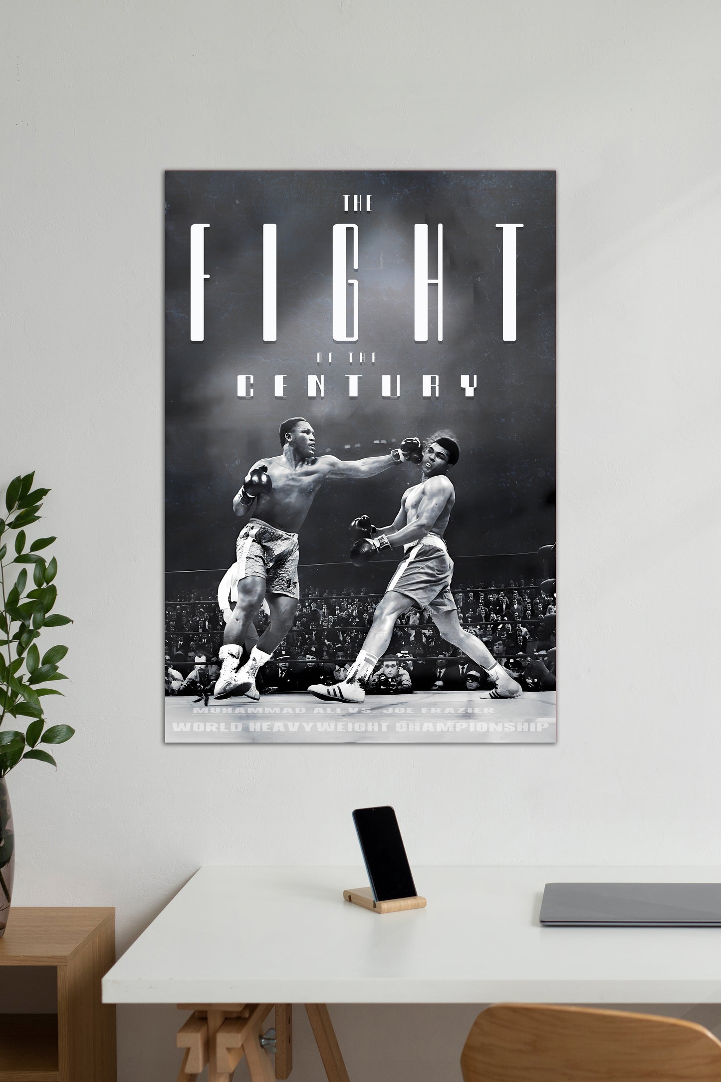 The Fight of the Century | Heavyweight Boxing Champions | Gym Poster