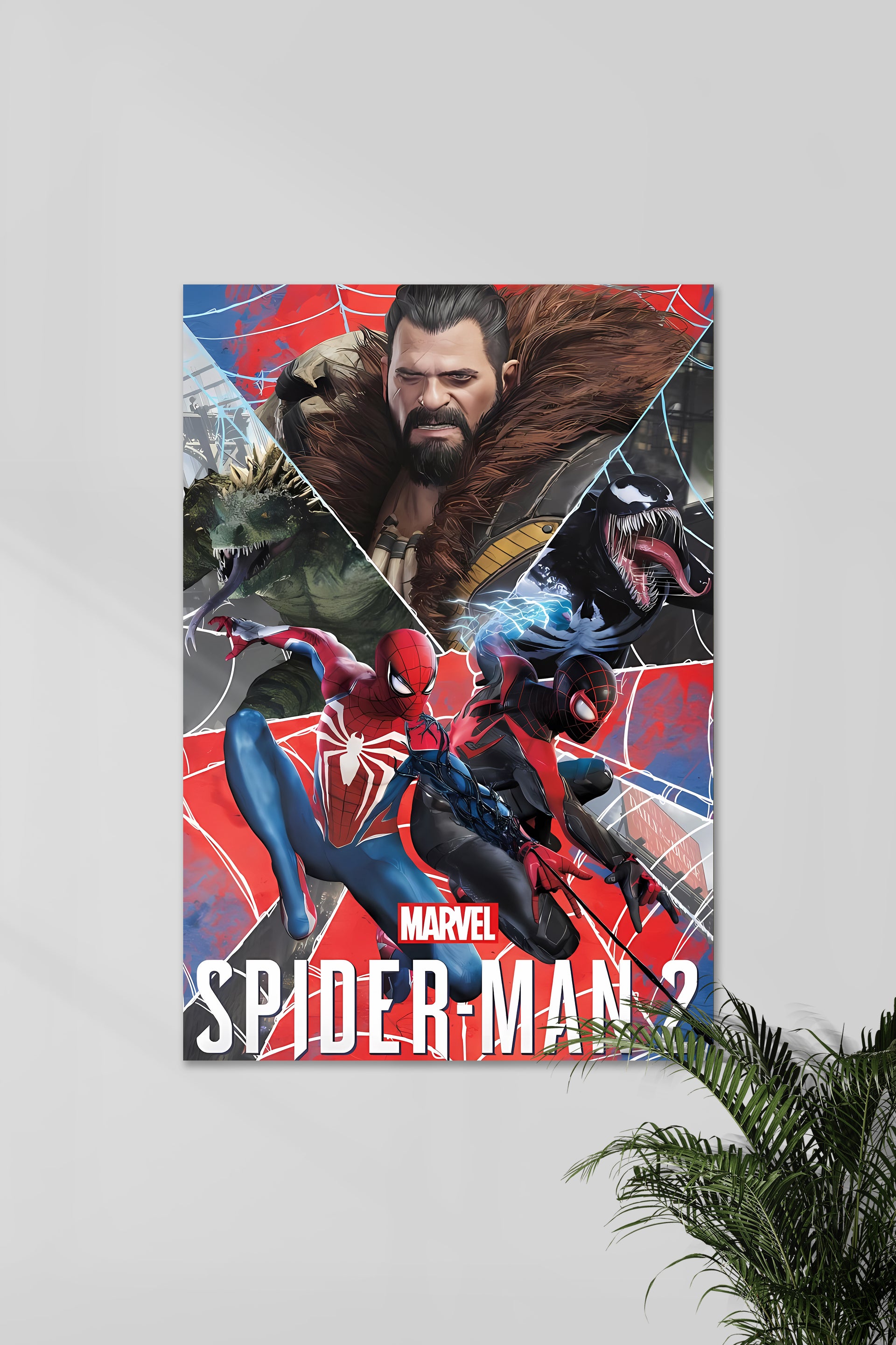 SPIDER-MAN 2 PS4 COVER BOX GAME, FILM BIONICX