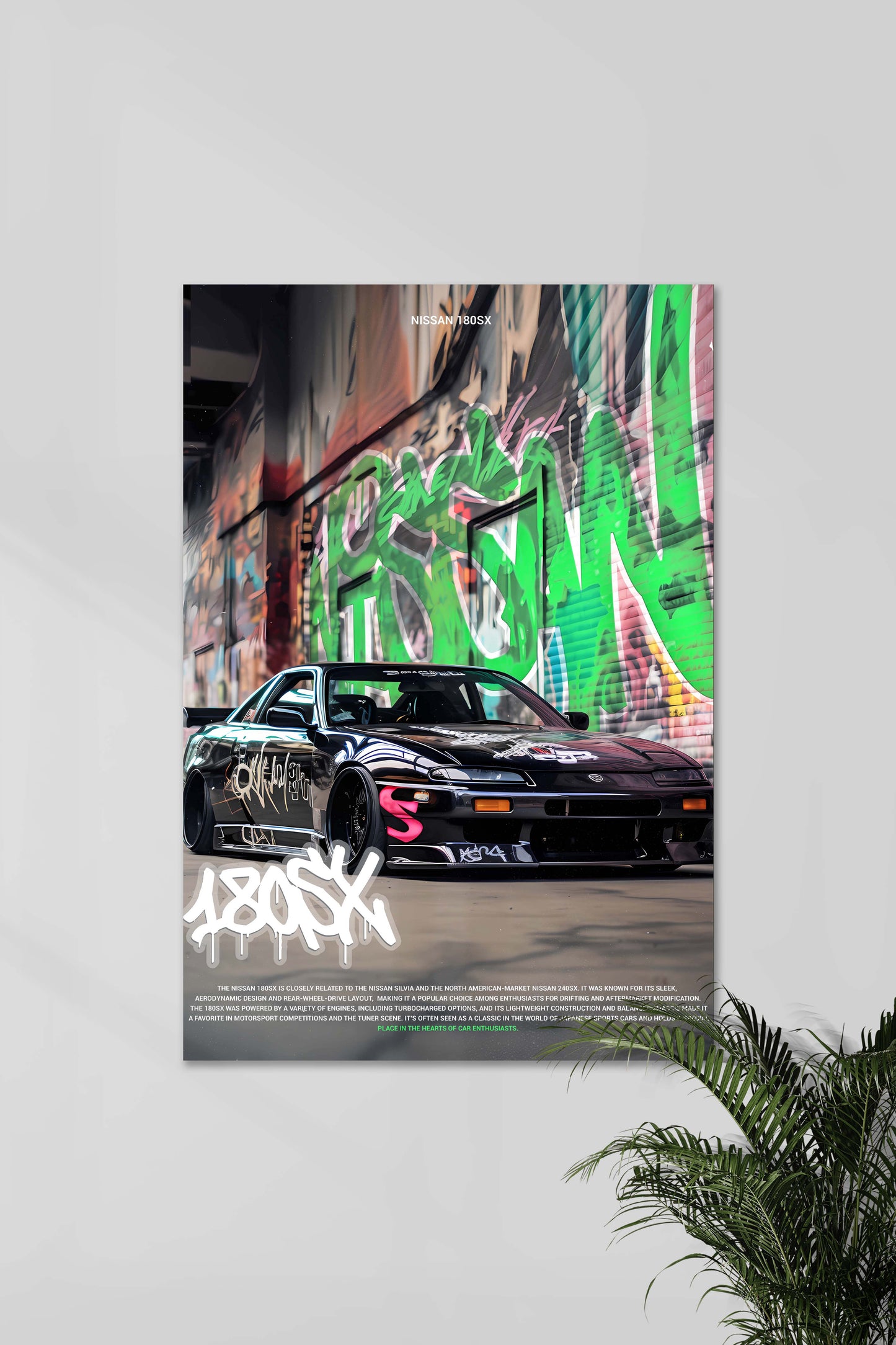 NISSAN 180SX | CONCEPT CARS #04 | CAR POSTERS