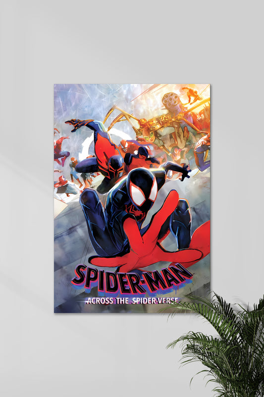 The Spider Society Chase Miles | Spider Verse | MCU | Movie Poster