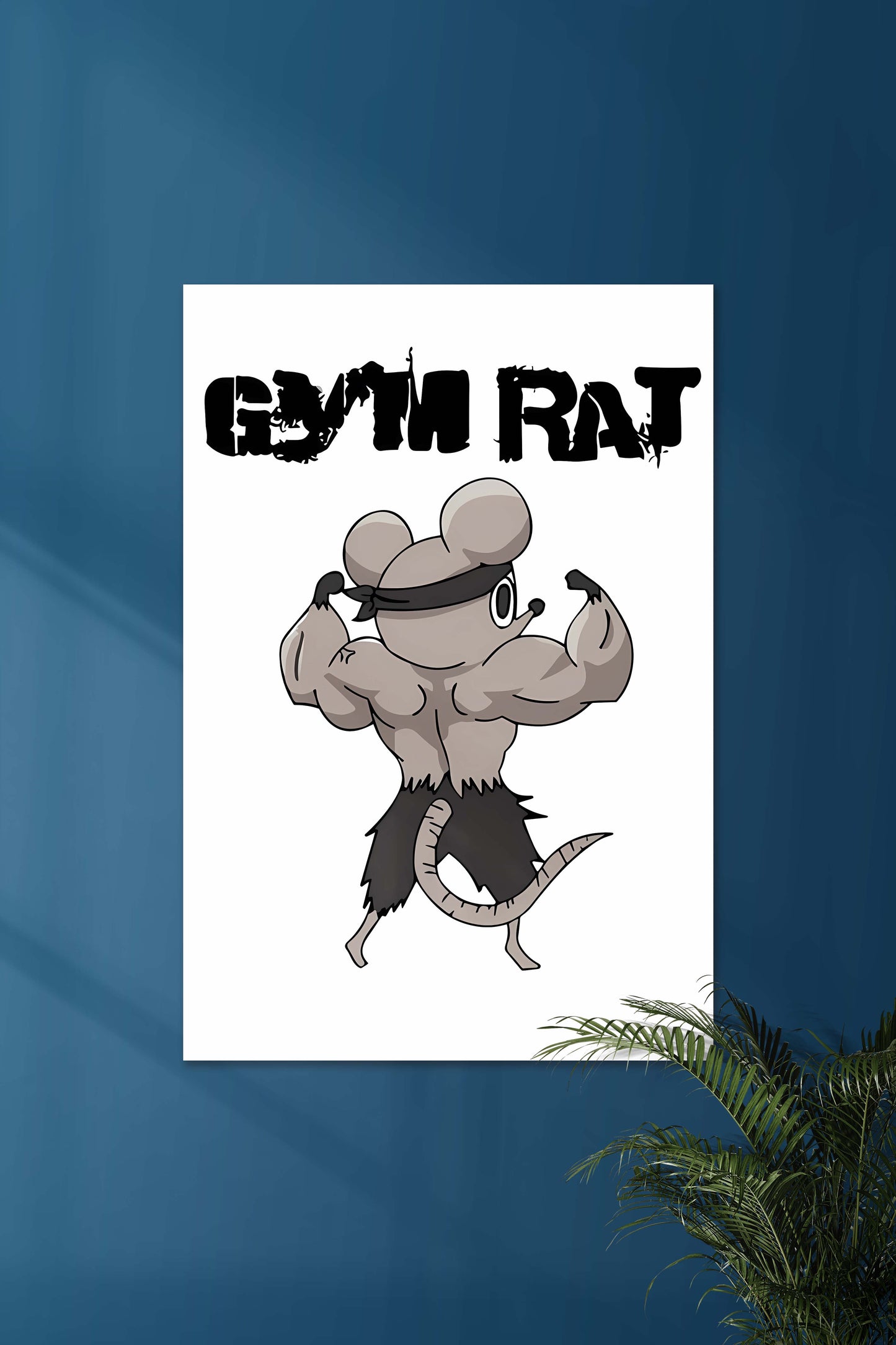 GYM RAT | GYM | Motivational Poster