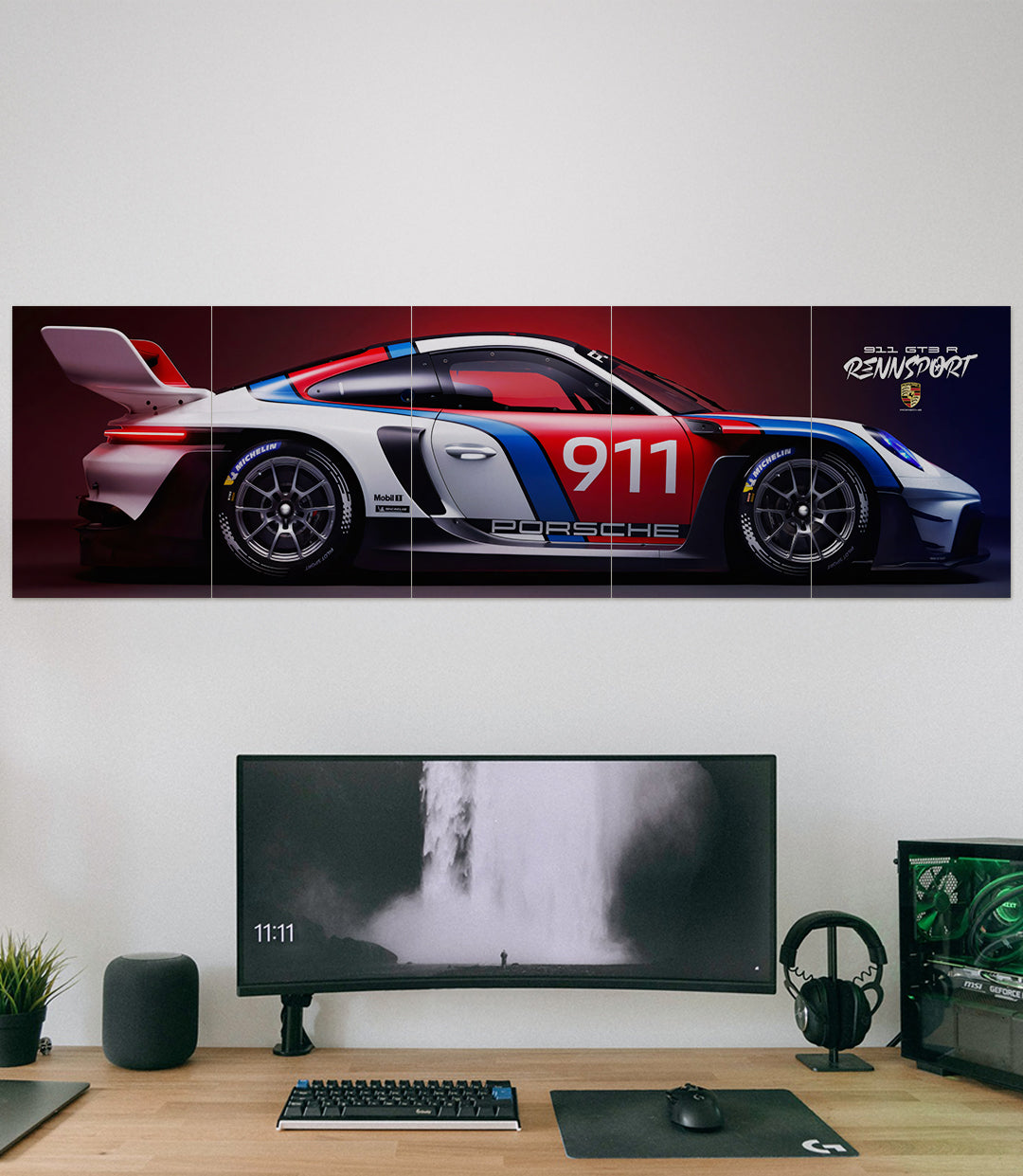 Porsche 911 GT3 RENNSPORT #01 | CAR SET | PACK OF 5