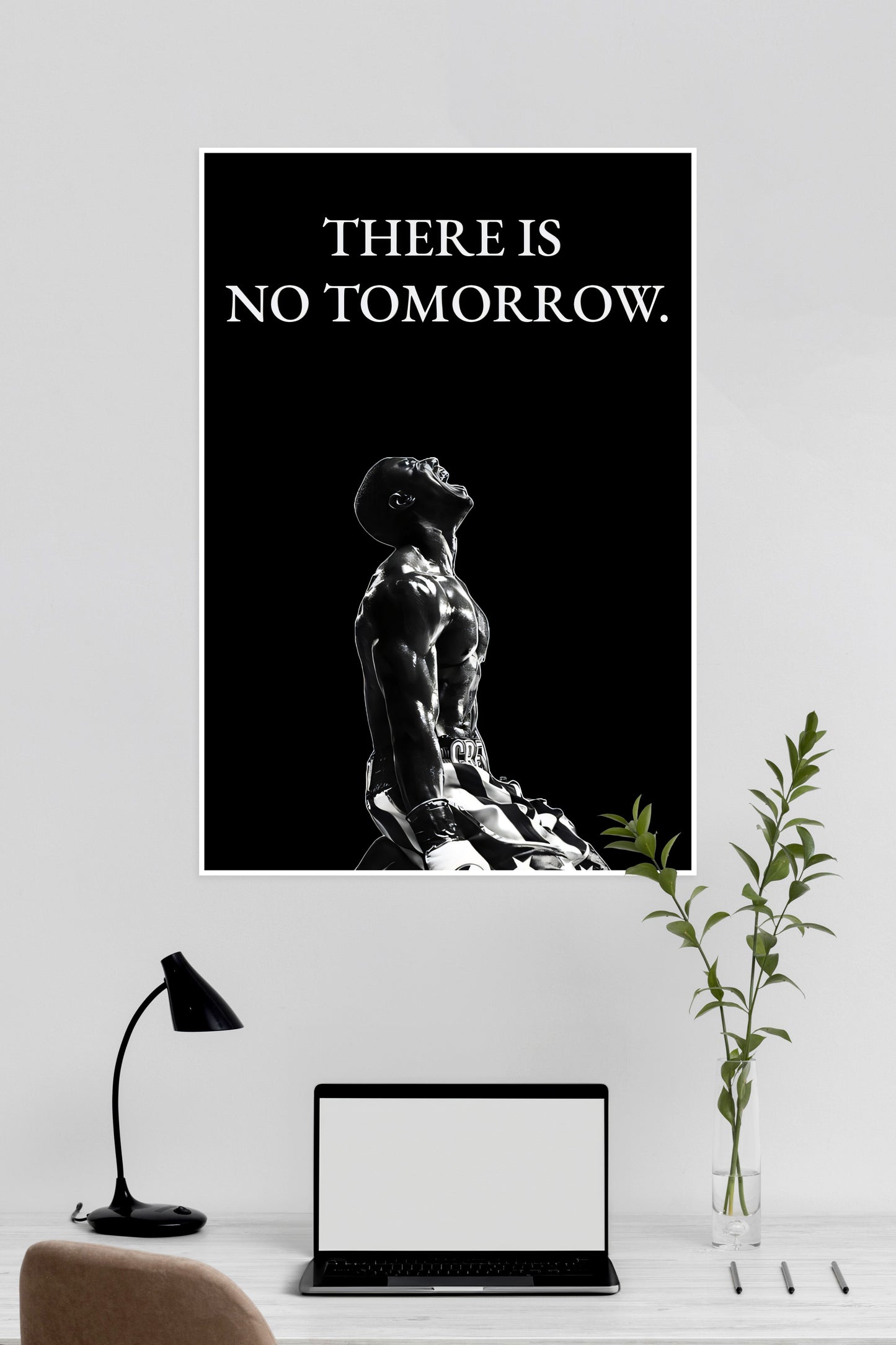 There Is No Tomorrow | GYM | Creed | Motivational Poster