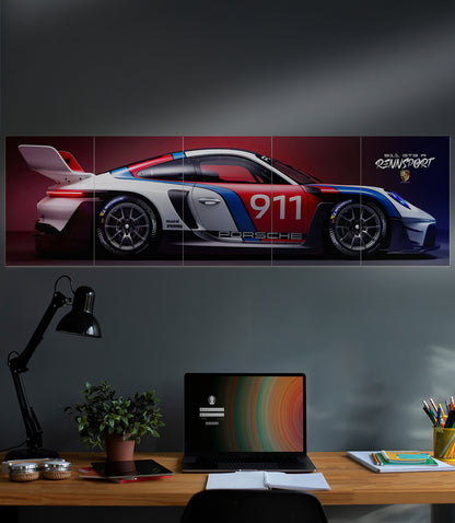 Porsche 911 GT3 RENNSPORT #01 | CAR SET | PACK OF 5