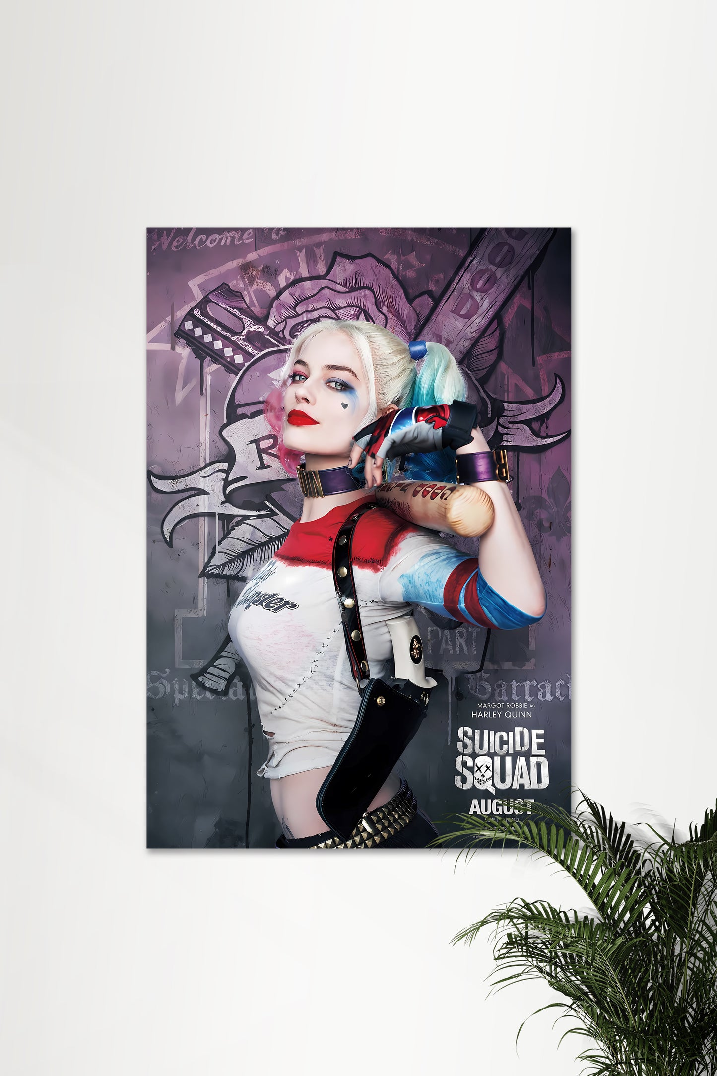 HARLEY QUINN X MARGOT ROBBIE | Sucide Squad | DCU  Poster