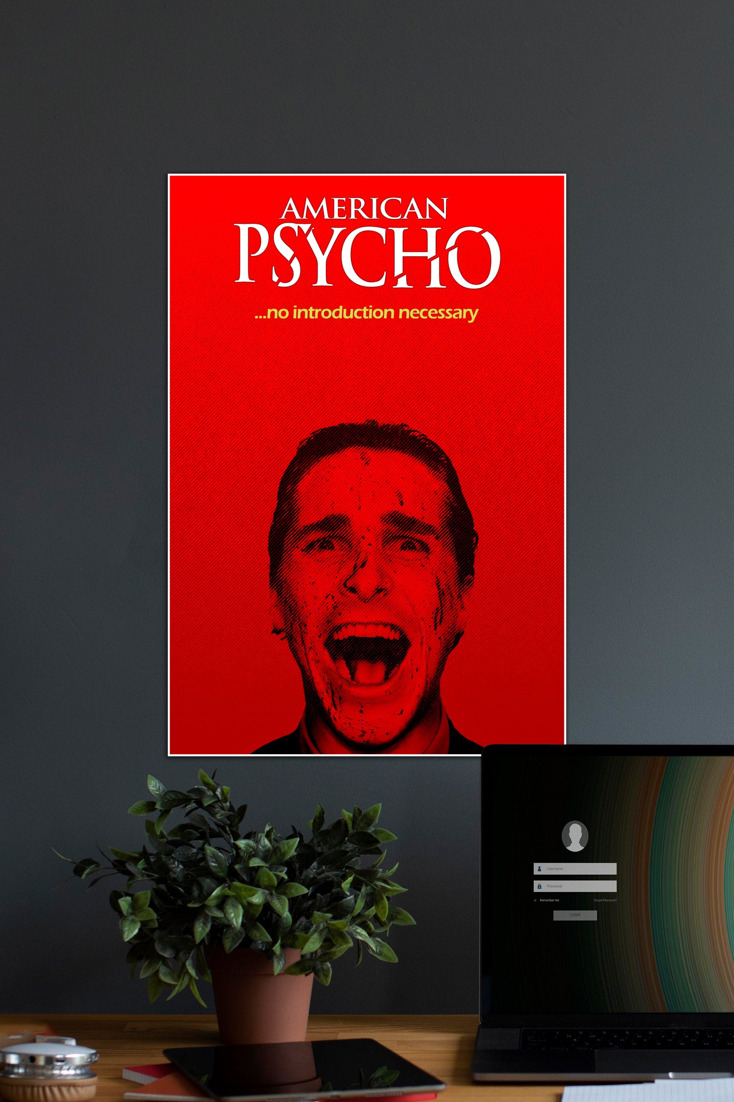 No Introduction Necessary |  American Psycho | Movie Poster