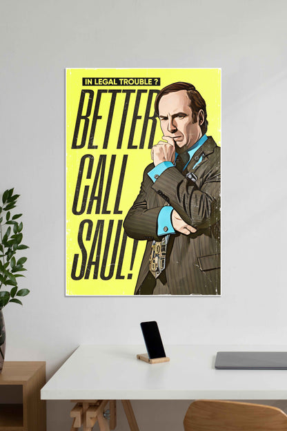 In Legal Trouble x Better Call Saul | Better Call Saul | Series Poster