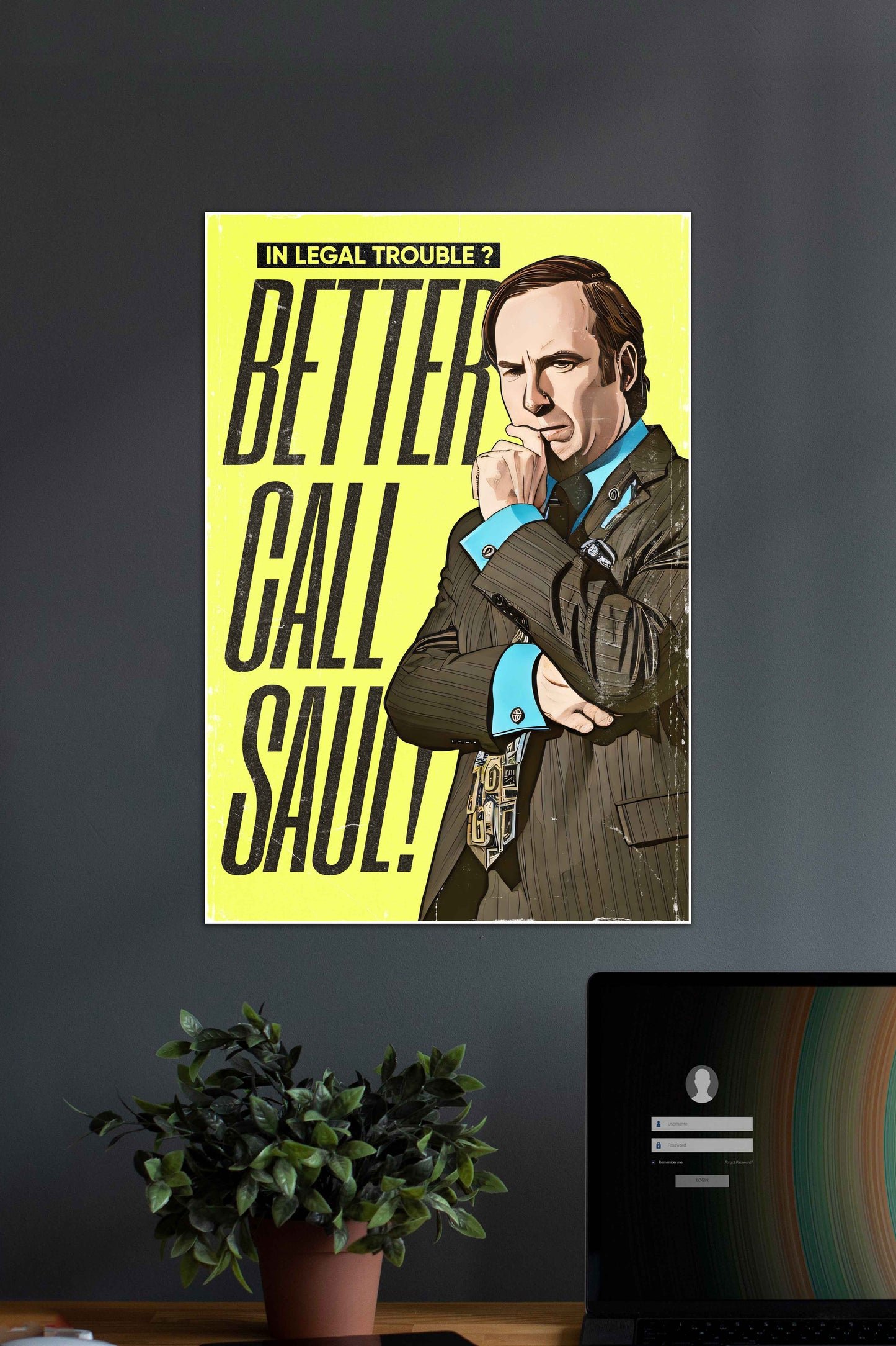 In Legal Trouble x Better Call Saul | Better Call Saul | Series Poster