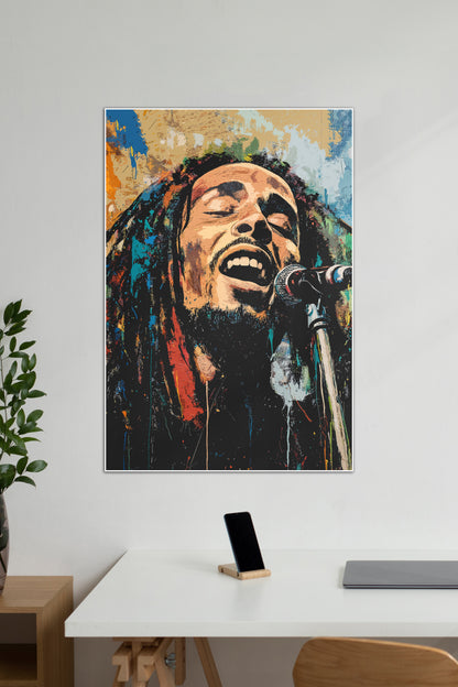 Bob Marely | Vector Art #01 | Music Artist Poster