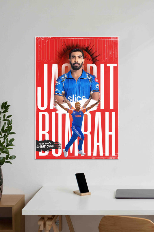 Jasprit Bumrah – Posterized