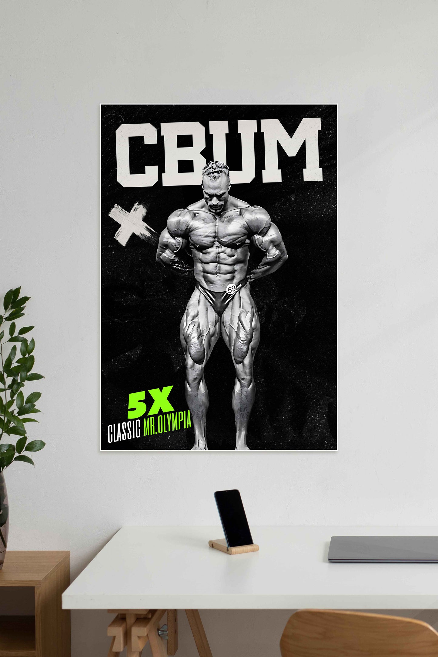 CBUM Classic Olympia | Gym | Motivation Poster