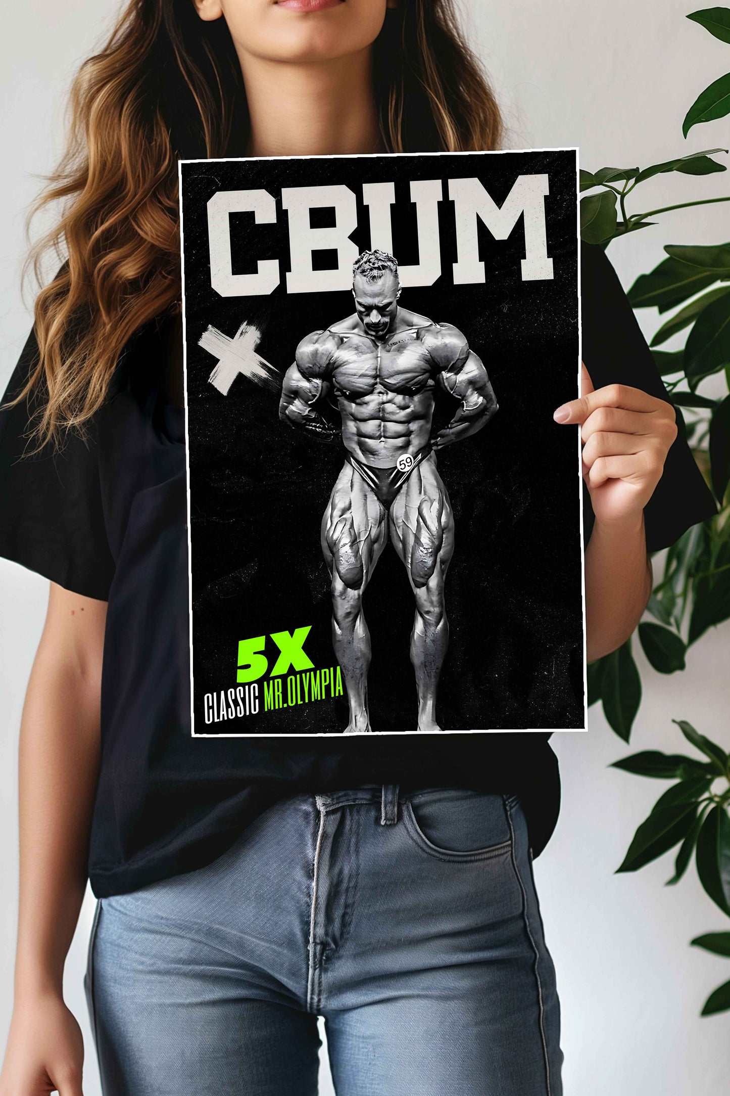 CBUM Classic Olympia | Gym | Motivation Poster