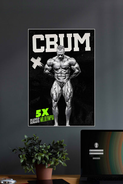 CBUM Classic Olympia | Gym | Motivation Poster