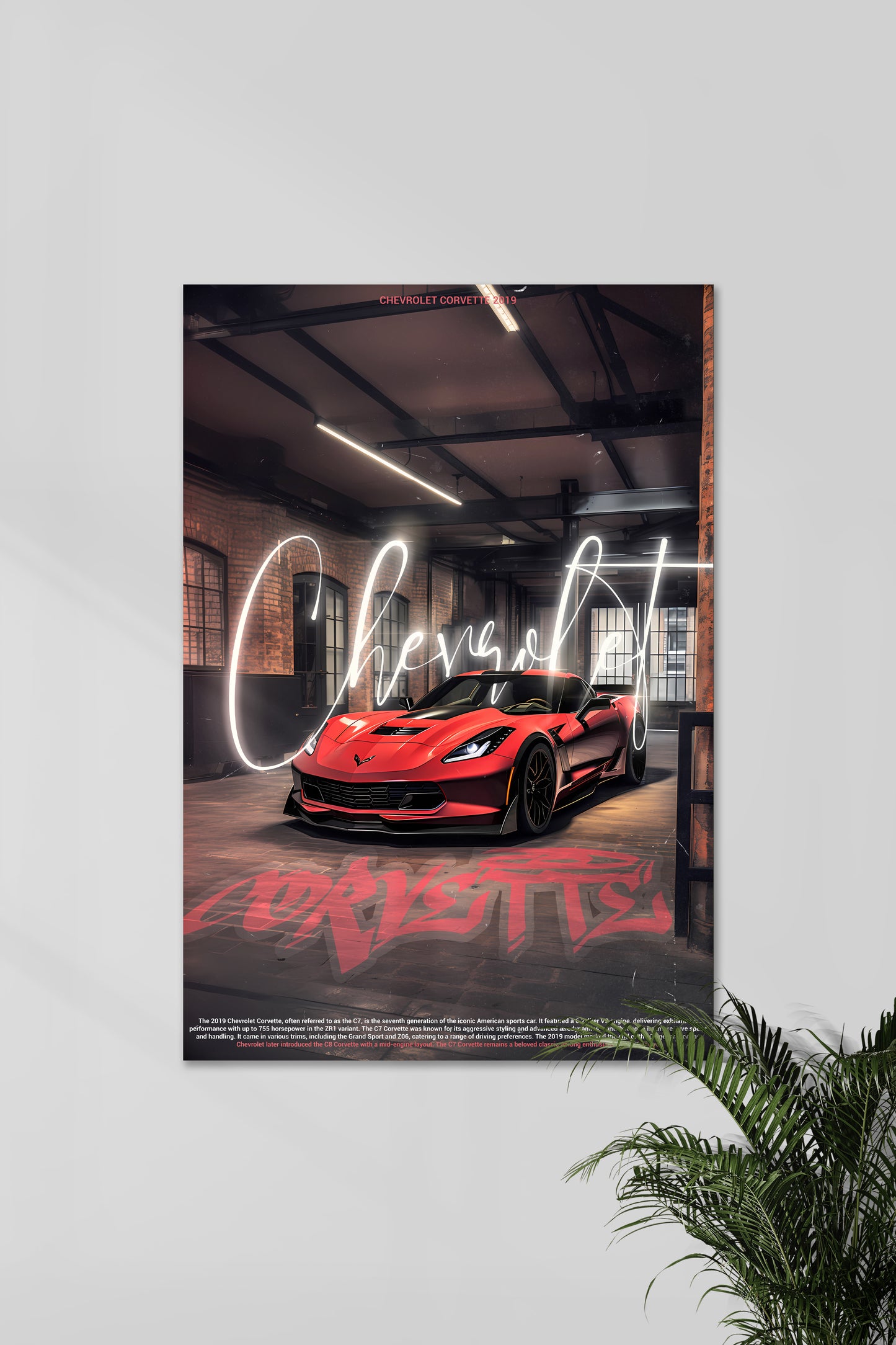 CHEVROLET CORVETTE | CONCEPT CARS #05 | CAR POSTERS