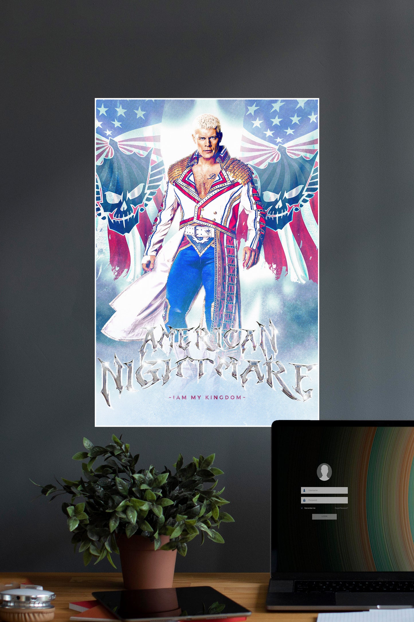 THE AMERICAN NIGHTMARE | CODY RHODES #01 | WWE POSTER