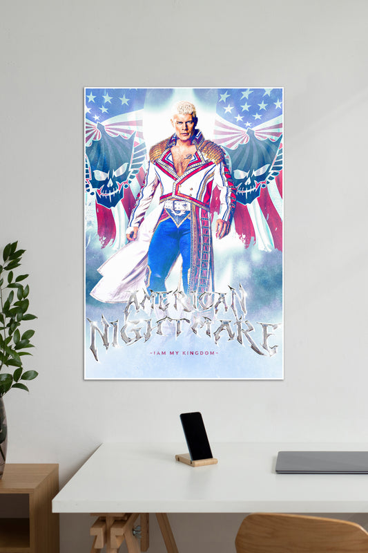 THE AMERICAN NIGHTMARE | CODY RHODES #01 | WWE POSTER