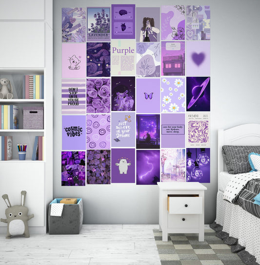 Lilac aesthetic wall posters | PURPLE | wall poster