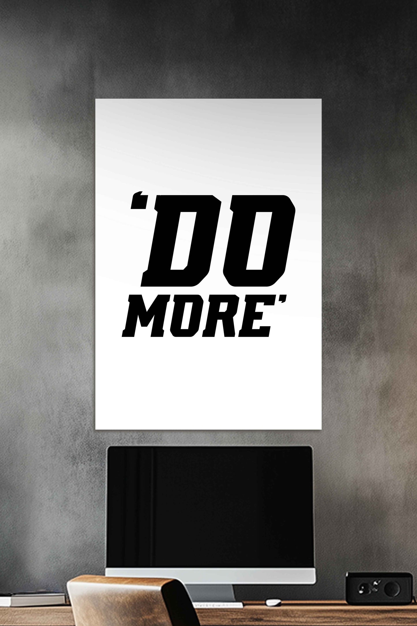 DO MORE | Motivational Gym Quotes Poster