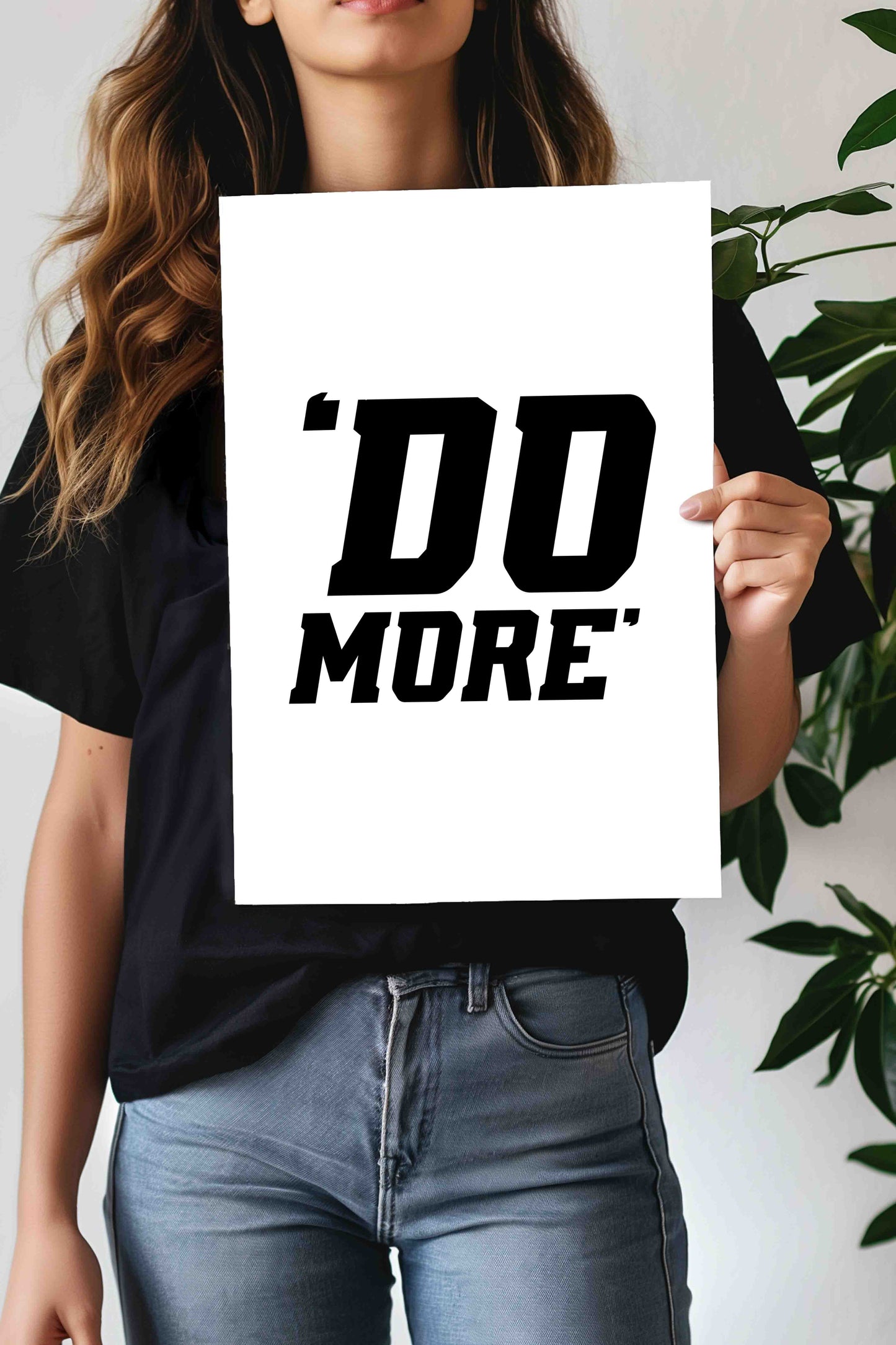 DO MORE | Motivational Gym Quotes Poster