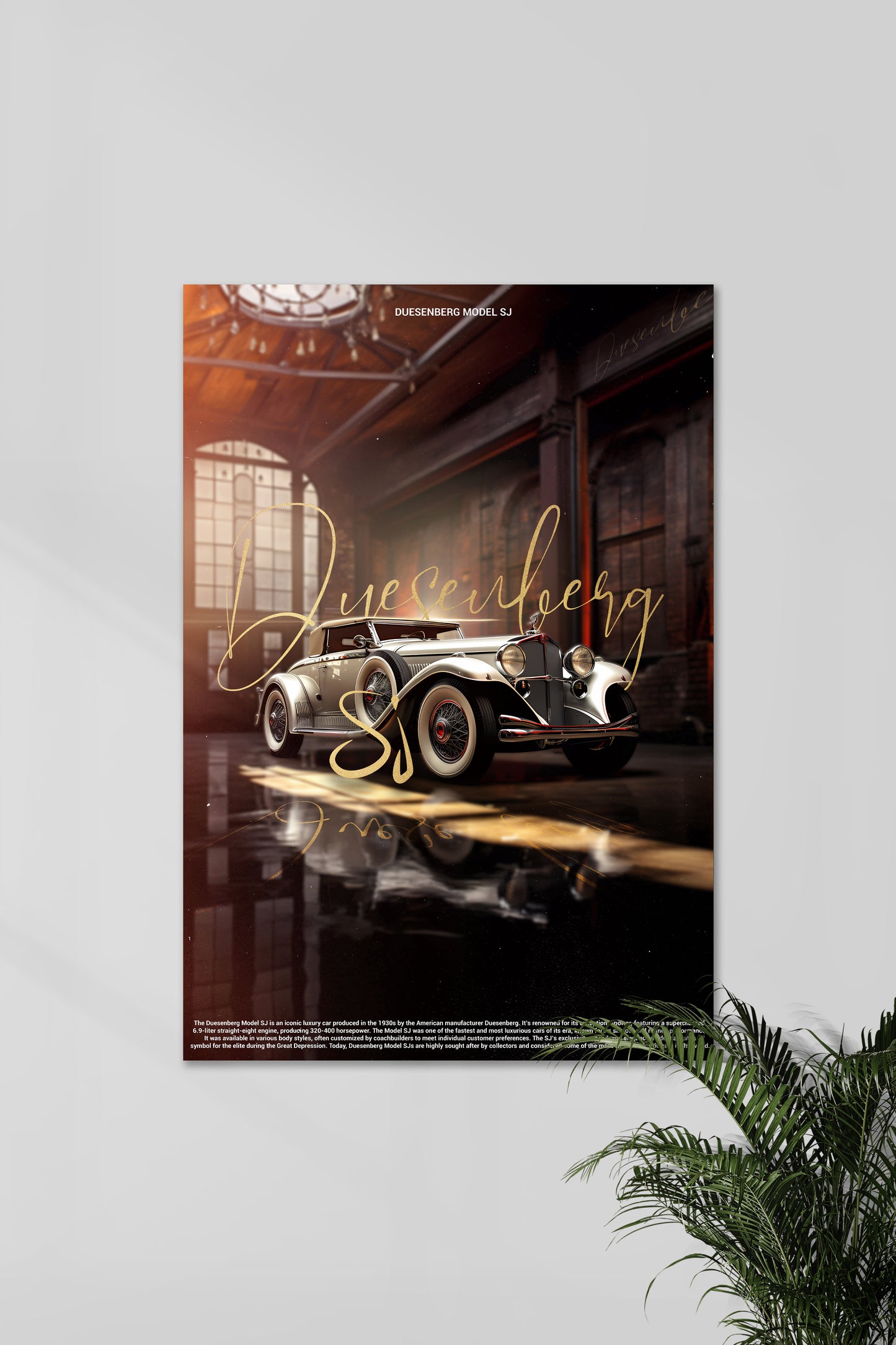 Duesenberg SJ | CONCEPT CARS #05 | CAR POSTERS