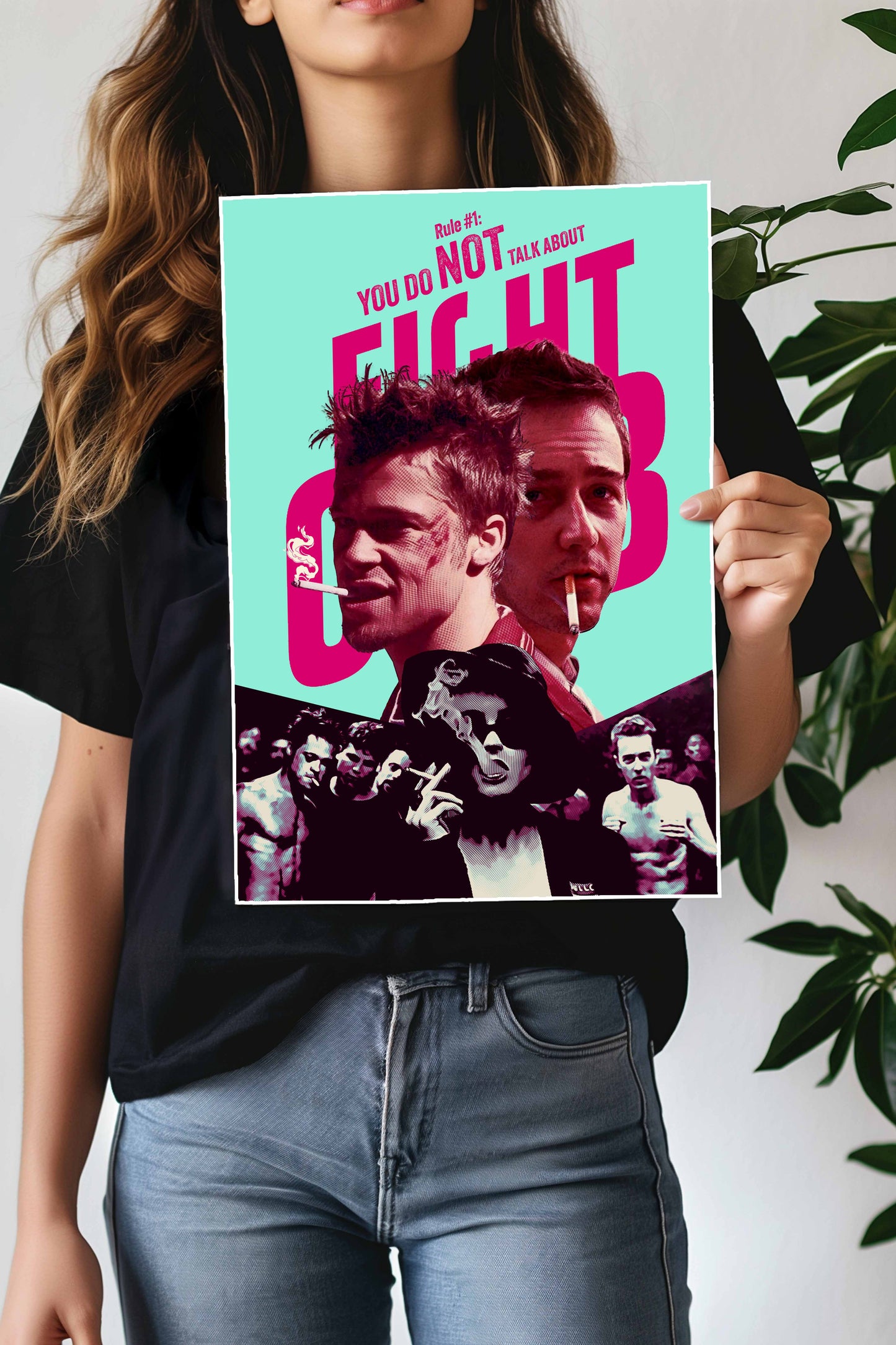 DO NOT TALK ABOUT x FIGHT CLUB | David Fincher | Movie Poster