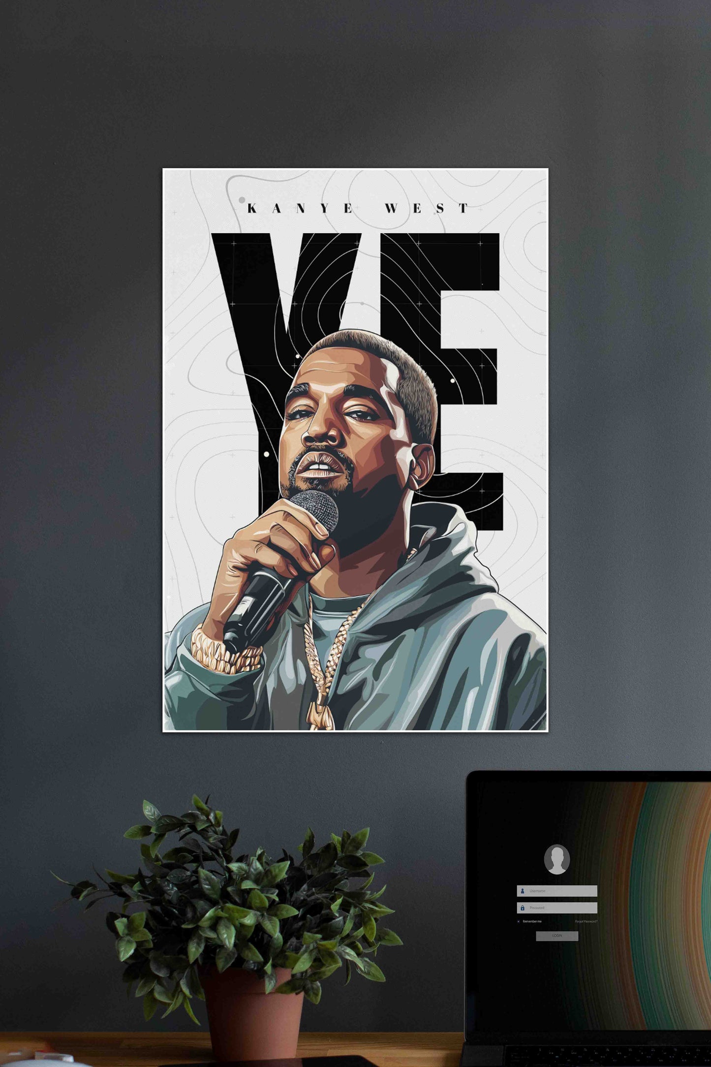 Ye | Kanye West | Music Artist Poster