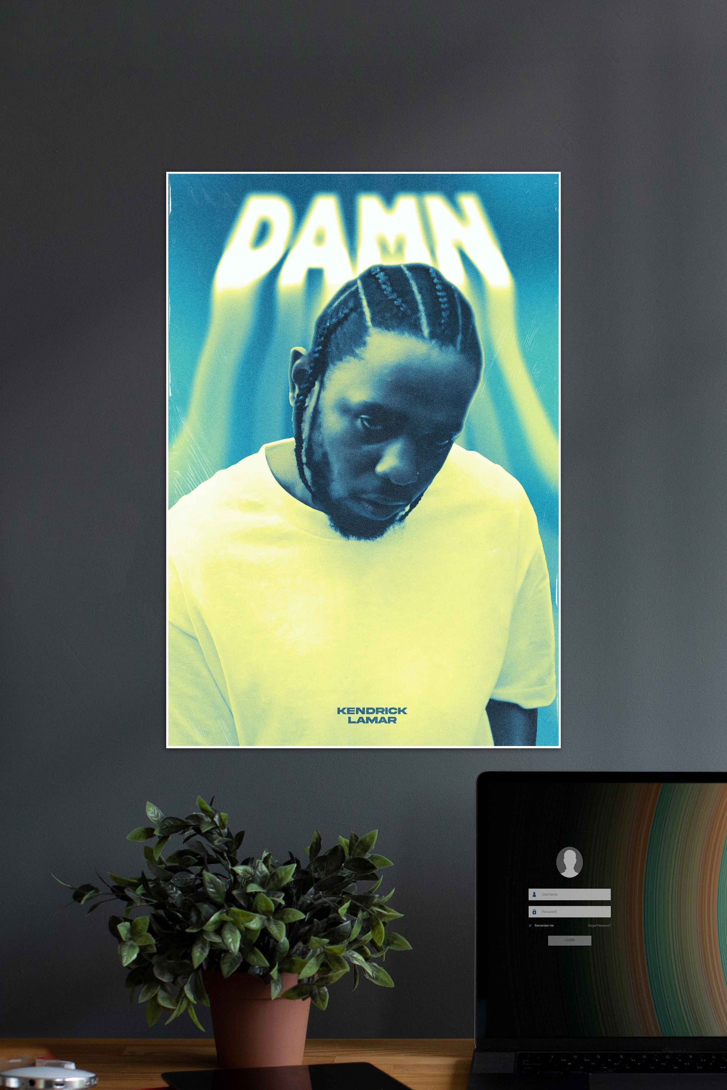 DAMN | Kendrick Lamar | Music Artist Poster