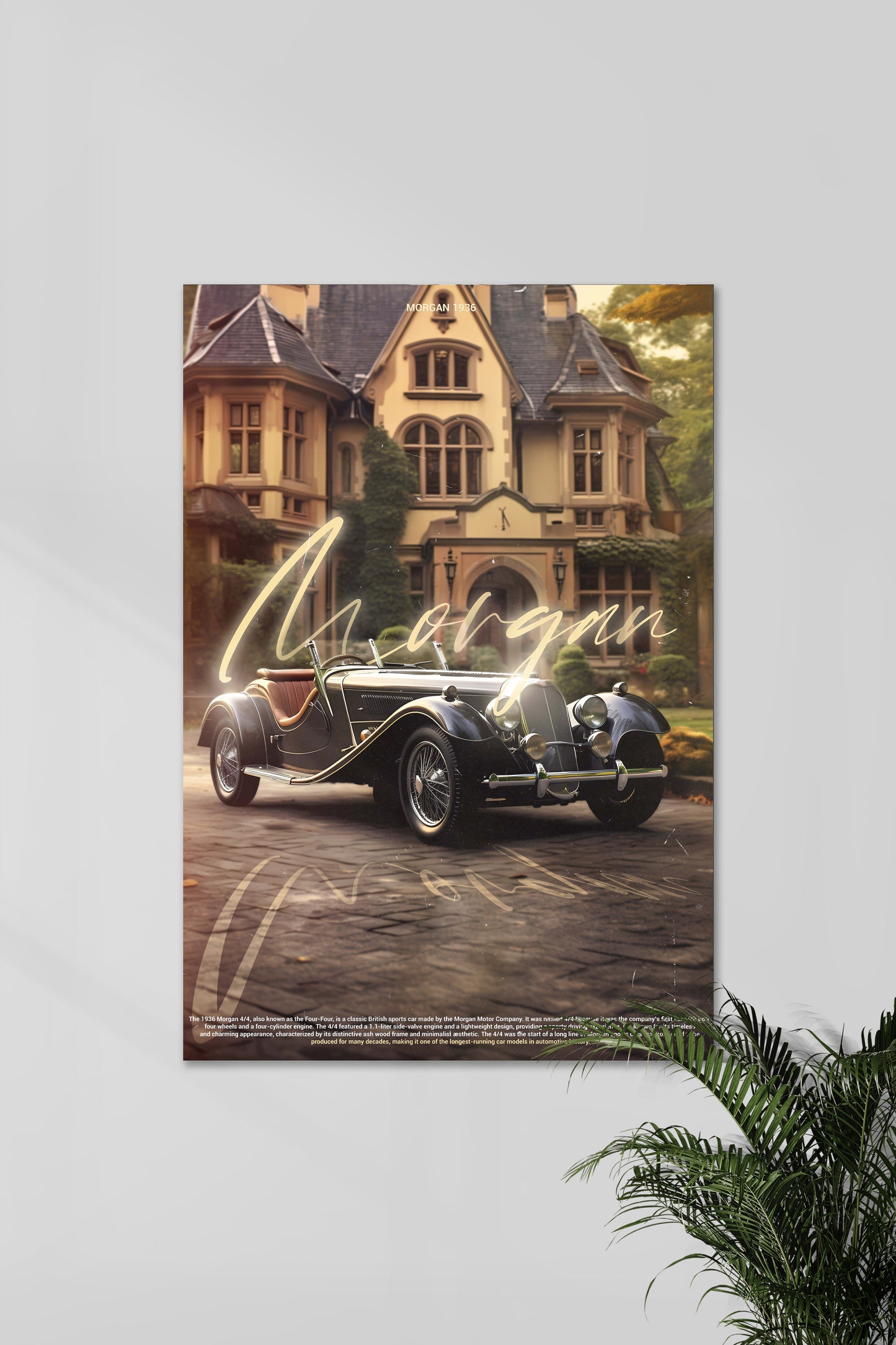 MORGAN 1936 | CONCEPT CARS #05 | CAR POSTERS