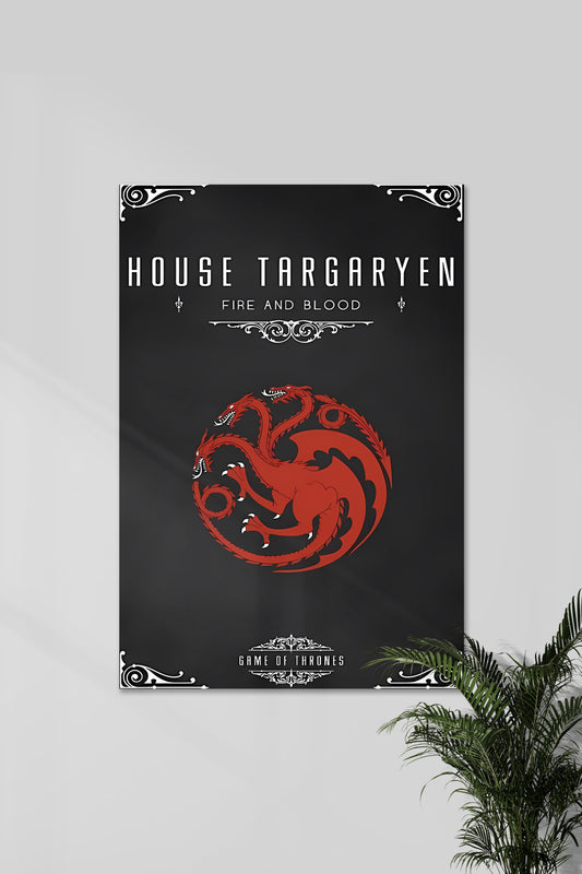 House Targaryen x Game of Thrones | GOT#02 | Series Poster