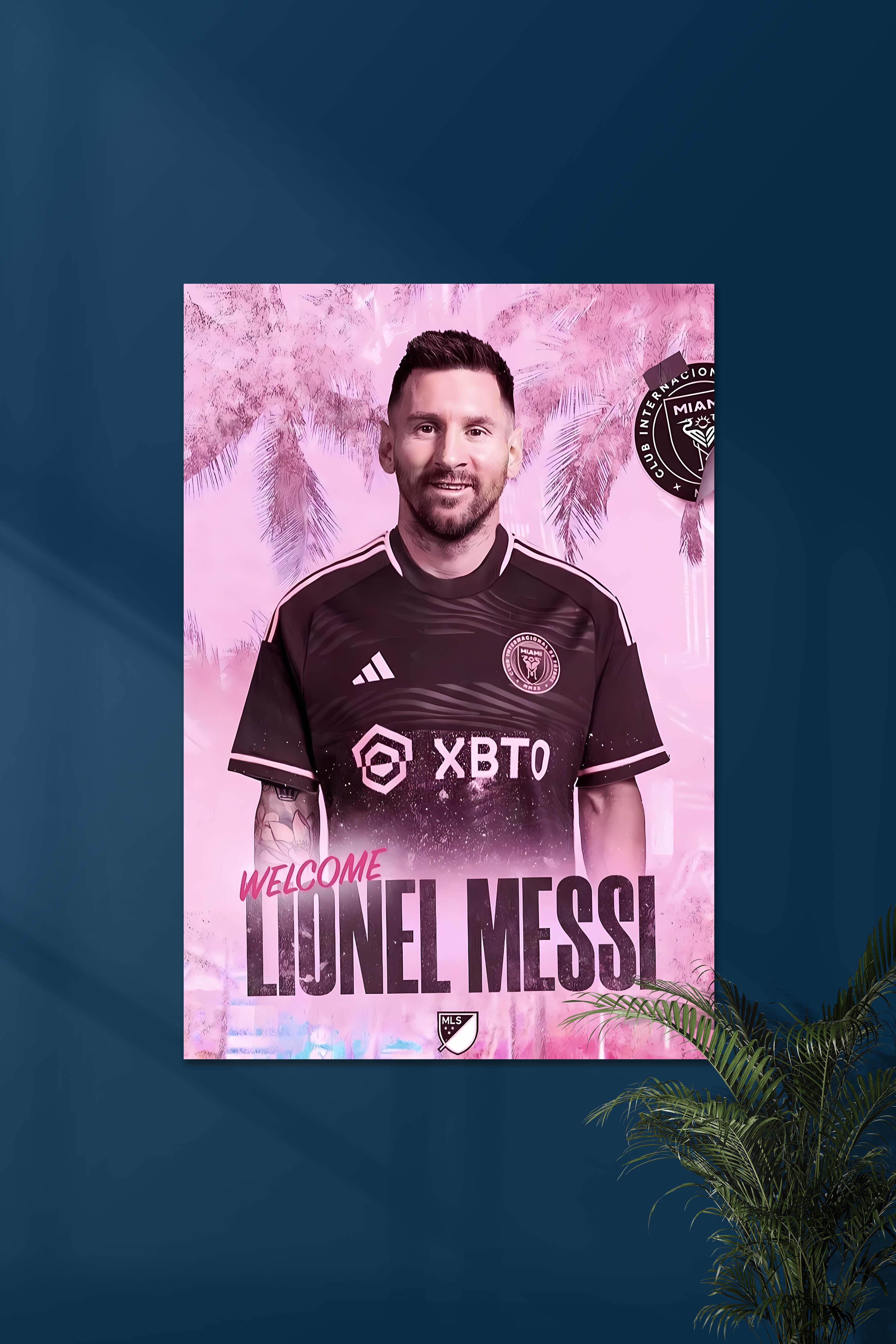 Messi Inter Miami 05 US Open Cup final Messi 03 FootBall Poster A4