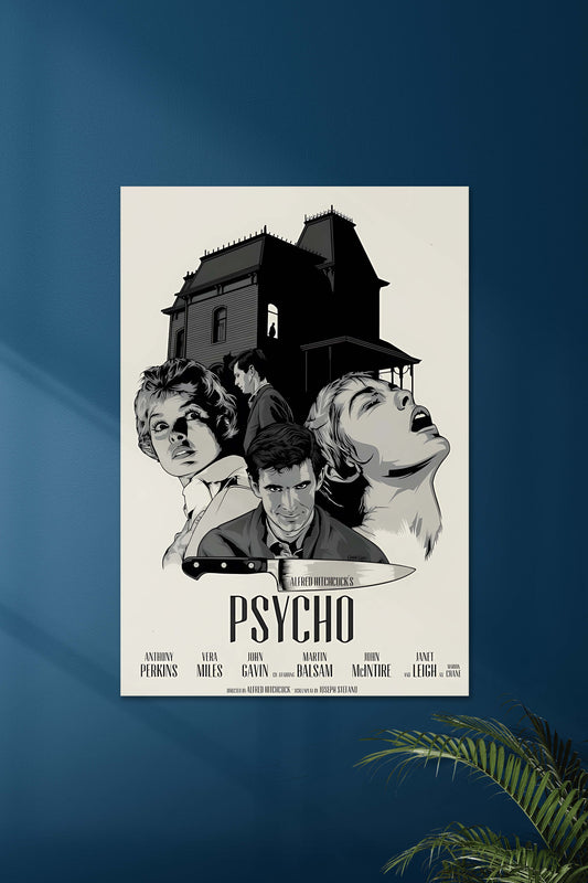 Psycho | Alfred Hitchcock | Movie Poster