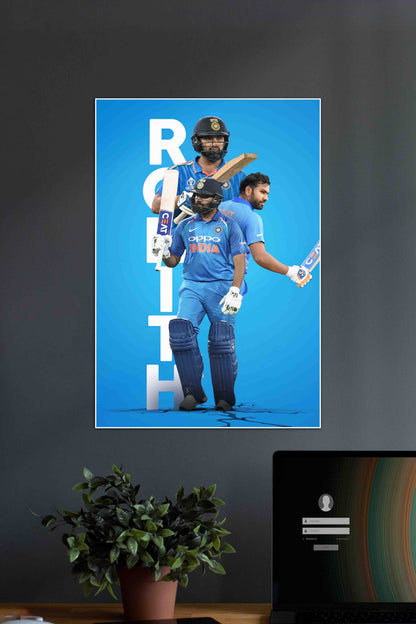 Rohit Sharma #02 | Rohit Sharma | Cricket Poster