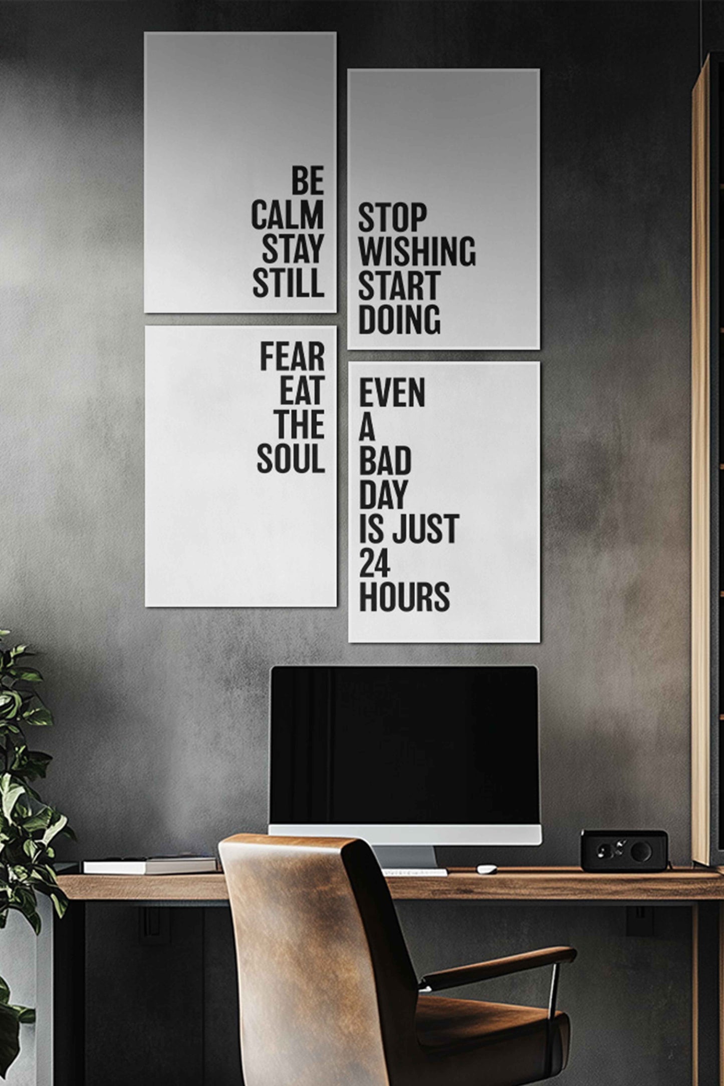 Motivational Quotes 4 pcs Set #01 | Motivational Quotes Combo