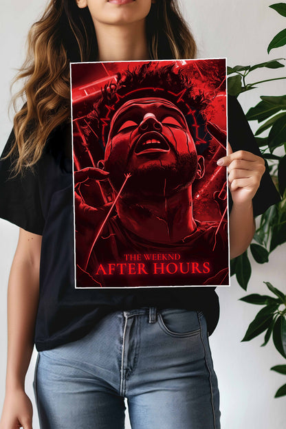 The Weekend | After Hours | Music Artist Poster