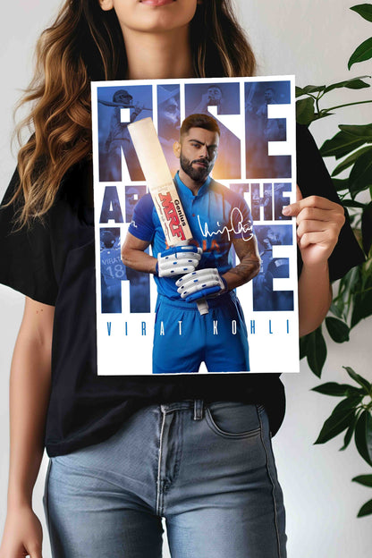 Rise Above Hate | Virat Kohli | Cricket Poster