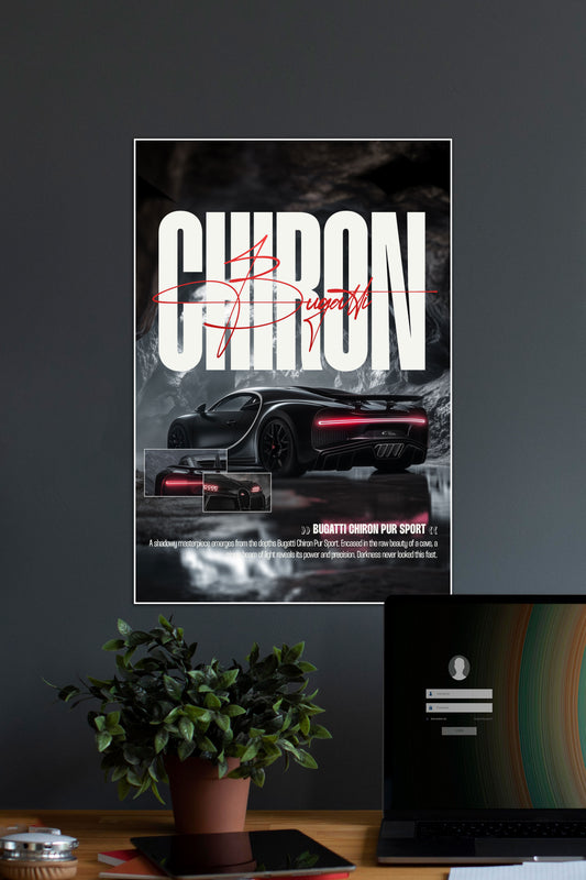 Bugatti Chiron Pur Sport | CONCEPT CARS #09 | CAR POSTERS