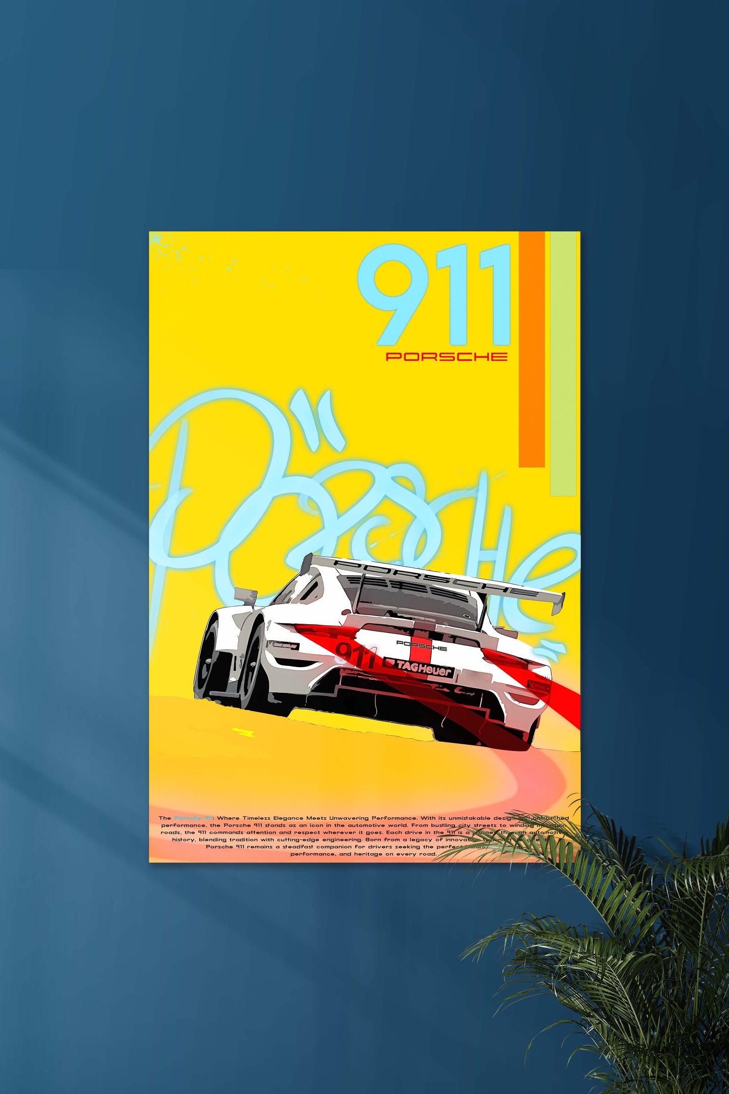 Porsche 911 | VECTOR CARS #02 | CAR POSTERS