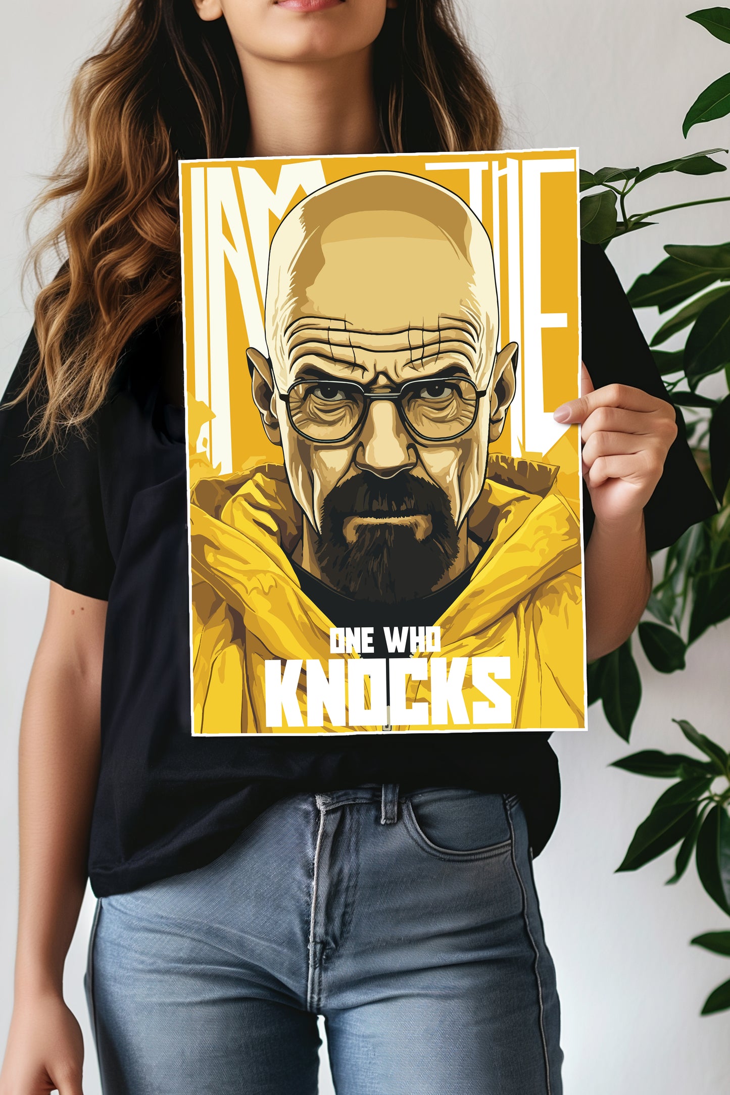 Iam The One Who Knocks | Walter White #01 | Series Poster